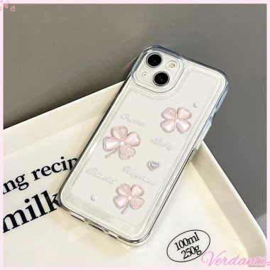 Ốp Lưng iPhone Cỏ Bốn Lá May Mắn Trong Suốt Mềm Mại Giá 9.900đ Cho iPhone 11‑16, Pro Max, X, XR, XS Max, 7‑8 Plus