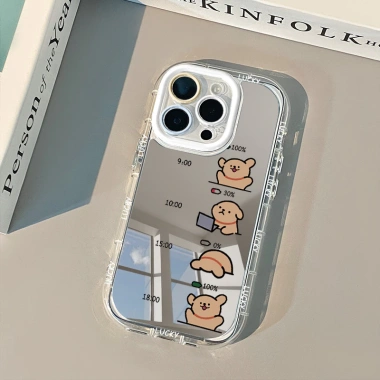 Ốp Lưng iPhone đa model kèm gương trang điểm Ins Busy Day Kitten giảm giá 20% 3 Ốp Lưng iPhone đa model kèm gương trang điểm Ins Busy Day Kitten giảm giá 20% 3