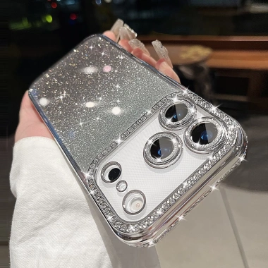 Ốp lưng iPhone đính đá lấp lánh kèm kính bảo vệ camera, tương thích iPhone 12-17 Pro Max, Air - Giá 88.800 VND 7 Ốp lưng iPhone đính đá lấp lánh kèm kính bảo vệ camera, tương thích iPhone 12-17 Pro Max, Air - Giá 88.800 VND 7