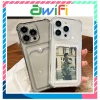 Ốp Lưng iPhone Đựng Ảnh và Thẻ Cao Cấp, Chống Sốc, Bảo Vệ Camera - Tương Thích 7/8/X/XS/11/12/13/14/15/16/17 Plus/Pro/Max
