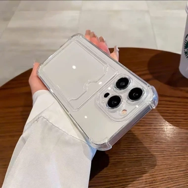 Ốp Lưng iPhone Đựng Ảnh và Thẻ Cao Cấp, Chống Sốc, Bảo Vệ Camera - Tương Thích 7/8/X/XS/11/12/13/14/15/16/17 Plus/Pro/Max