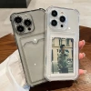 Ốp Lưng iPhone Đựng Ảnh và Thẻ Cao Cấp, Chống Sốc, Bảo Vệ Camera - Tương Thích 7/8/X/XS/11/12/13/14/15/16/17 Plus/Pro/Max 7