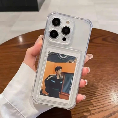 Ốp Lưng iPhone Đựng Ảnh và Thẻ Cao Cấp, Chống Sốc, Bảo Vệ Camera - Tương Thích 7/8/X/XS/11/12/13/14/15/16/17 Plus/Pro/Max