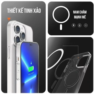 Ốp Lưng iPhone hỗ trợ sạc không dây cho 13‑17 Pro Max, 13, 12, 11 - Giá chỉ 32.970₫ 5
