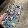 Ốp lưng iPhone họa tiết hoa sơn dầu bảo vệ ống kính - Giá 50.000, tương thích 15‑14‑13‑12‑11 Pro Max XR 8 Plus 8