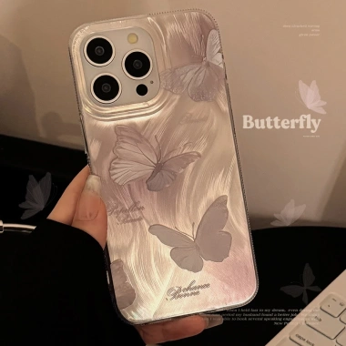 Ốp Lưng iPhone Hoạ Tiết Lông Vũ 7 Màu – Lưng Cứng Viền Mềm Chống Sóc Cho iPhone 11‑17