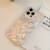 Ốp Lưng iPhone Hoạ Tiết Lông Vũ 7 Màu – Lưng Cứng Viền Mềm Chống Sóc Cho iPhone 11‑17 7