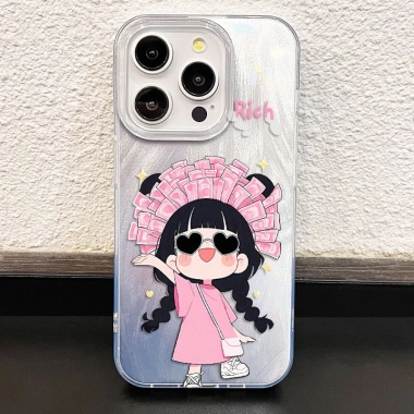 Ốp Lưng iPhone IMD Chống Vân Tay & Trầy – Tương Thích iPhone 16-15-14-13-12-11 Pro Max, Giá 20.000₫