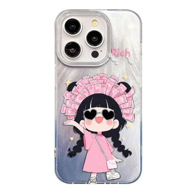 Ốp Lưng iPhone IMD Chống Vân Tay & Trầy – Tương Thích iPhone 16-15-14-13-12-11 Pro Max, Giá 20.000₫