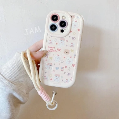 Ốp lưng iPhone mèo silicon TPU mềm, tương thích iPhone 17-16-15-14-13-12-11, Pro Max, XS, XR, XS Max, 7-8 Plus - giá 17.100đ