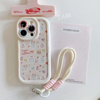 Ốp lưng iPhone mèo silicon TPU mềm, tương thích iPhone 17-16-15-14-13-12-11, Pro Max, XS, XR, XS Max, 7-8 Plus - giá 17.100đ