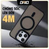 Ốp Lưng iPhone ORIO TS-72 Nhám Chống Vân Tay Sạc Không Dây Chống Sốc 4 Góc 50.000 6