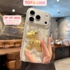 Ốp lưng iPhone phong thủy 2.025 Ngựa vàng + túi tiền vàng 3D – Dây đeo – iPhone 11‑17