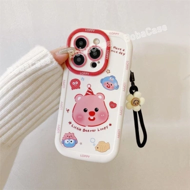 Ốp lưng iPhone Ruby silicon TPU mềm - Tương thích iPhone 17 15 14 13 12 11 Pro/Max, giảm 16,800đ