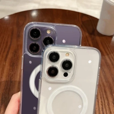 Ốp Lưng iPhone Sạc Không Dây Tương Thích Pro Max 15-17, 13-14, XS Max - Mage