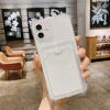 Ốp Lung iPhone Silicon Trong Suốt Ngăn Ví ATM iPhone 6 đến 16 Pro Max Giá 9.798₫ 9