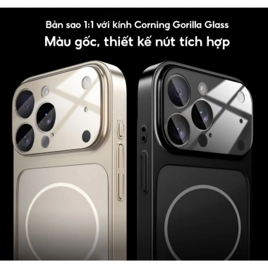 Ốp Lưng iPhone Super Camera Mặt Kính Nâng Cấp cho iPhone 12‑17 Pro/Max/Plus – Giá chỉ 79.000₫