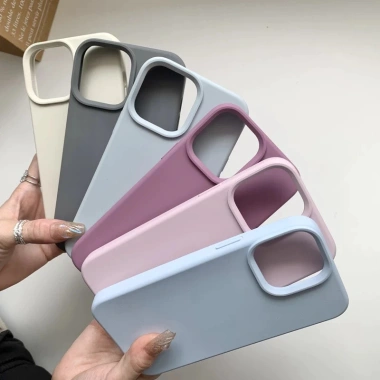 Ốp Lưng iPhone TPU Nhiều Màu Chống Bẩn, Lót Nhung Bảo Vệ Cam-iP 7-16 Pro/Max Giá 39.800₫
