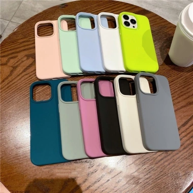 Ốp Lưng iPhone TPU Nhiều Màu Chống Bẩn, Lót Nhung Bảo Vệ Cam-iP 7-16 Pro/Max Giá 39.800₫