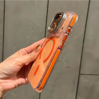 Ốp lưng iPhone trong suốt chất lượng cao, tinh thể băng, tương thích iPhone 17/16/15/14/13/12 Pro Max - Giá ưu đãi 287.500₫