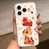Ốp Lưng iPhone Trong Suốt Hình Ngựa Hoạt Hình Nhiều Màu, Tương Thích Từ iPhone 7 Đến 15 Pro Max Giá Ưu Đãi 5