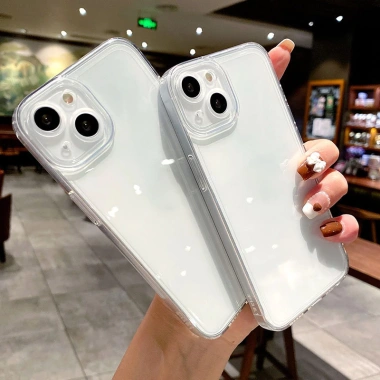 Ốp lưng iPhone trong suốt silicon mềm dẻo chống sốc, hạn chế ố vàng - Giá chỉ 8.999đ