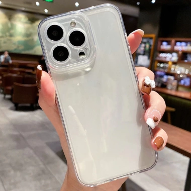 Ốp lưng iPhone trong suốt silicon mềm dẻo chống sốc, hạn chế ố vàng - Giá chỉ 8.999đ