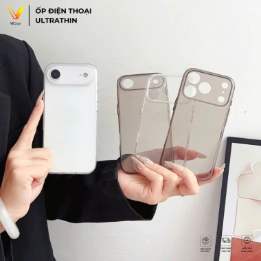 Ốp Lưng iPhone ULTRATHIN Siêu Mỏng Siêu Nhẹ Trong Suốt - Giá chỉ 55.000₫ 2