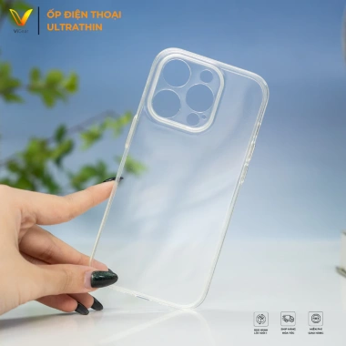 Ốp Lưng iPhone ULTRATHIN Siêu Mỏng Siêu Nhẹ Trong Suốt - Giá chỉ 55.000₫ 9