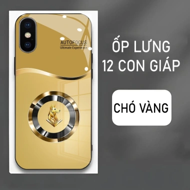 Ốp Lưng iPhone X XS XR XS Max 12 con giáp vàng sang trọng, mặt lưng kính bóng cao cấp 10 Ốp Lưng iPhone X XS XR XS Max 12 con giáp vàng sang trọng, mặt lưng kính bóng cao cấp 10