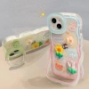 Ốp Lưng Lập Thể Tulip Duffy Waves iPhone 17/16/15, Giá 79.000đ Bảo Vệ Chống Sốc 3