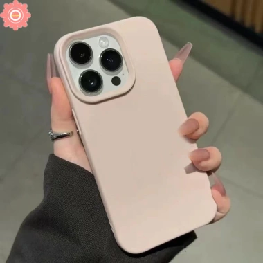 Ốp Lưng Macaron Sang Trọng Cảm Giác Da Màu Trơn Cho iPhone 12/13/14/15 Pro Max XR XS Air Plus Chống Sốc Mềm Dễ Dàng