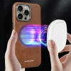 Ốp lưng máy ảnh hợp kim cho iPhone 16 Pro Max, 15, 14 Plus, 13 Pro, 12 - Gắn từ tính ô tô, vỏ cứng hỗ trợ sạc không dây 3