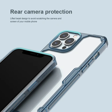 Ốp lưng Nillkin trong suốt TPU viền mềm cho iPhone 17, 16 Pro Max, 15 Pro, 14 Plus, 13 Nature Pro - Giá 125.000 VND