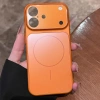 Ốp lưng PC mờ kính Funda iPhone 17 Pro Max, 13‑16, 17 Air/Pro – bảo vệ sạc không dây 7