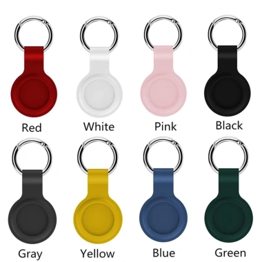 Ốp Lưng Silicon Apple AirTag Bảo Vệ Mềm, Chống Trầy Xước, Móc Khóa cho Thú Cưng & Hành Lý 2