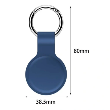 Ốp Lưng Silicon Apple AirTag Bảo Vệ Mềm, Chống Trầy Xước, Móc Khóa cho Thú Cưng & Hành Lý 5