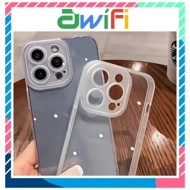 Ốp Lưng Silicon Mềm Chống Sốc Trong Suốt Cạnh Ngọc cho iPhone 7/8/X/XS/11/12/13/14/15/16/17 Plus/Pro/Max - Giá 20.900 VND