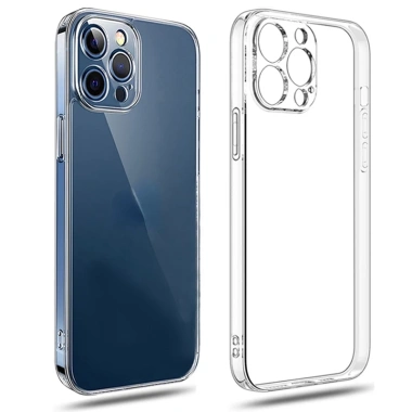 Ốp lưng silicon TPU trong suốt siêu mỏng cho iPhone 17-11 Pro Max Plus Air Mini XR XS Max 8/7/6/6s SE - Giá 45.000đ