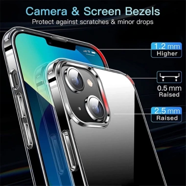 Ốp lưng silicon TPU trong suốt siêu mỏng cho iPhone 17-11 Pro Max Plus Air Mini XR XS Max 8/7/6/6s SE - Giá 45.000đ