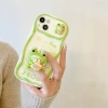 Ốp Lưng TPU iPhone 17/16/15/14/13/12 Pro Max - Họa Tiết ếch, Chống Sốc, Chống Trầy, Có Chân Đế - 54.966 VND 6
