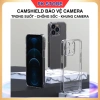 Ốp lưng trong suốt iPhone CAMSHIELD - Bảo vệ camera, chống sốc, chống Ố, tương thích iPhone 11-16 Pro Max, chỉ 99.000₫