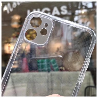 Ốp lưng trong suốt mỏng dẻo bảo vệ khung camera iPhone 13‑17 Pro Max Air - Gor 50k 5