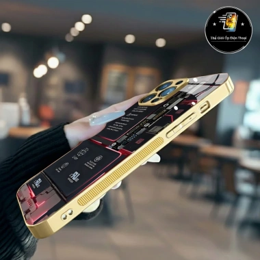 Ốp lưng Viền Vàng công nghệ mạch điện - Kính cường lực cao cấp, bảo vệ tối ưu, giá chỉ 44.500 VND 3