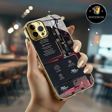 Ốp lưng Viền Vàng công nghệ mạch điện - Kính cường lực cao cấp, bảo vệ tối ưu, giá chỉ 44.500 VND 4