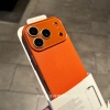 Ốp PC da litchi cho iPhone 13‑17 Pro Max bảo vệ camera, chống sốc, mặt sau cứng 3