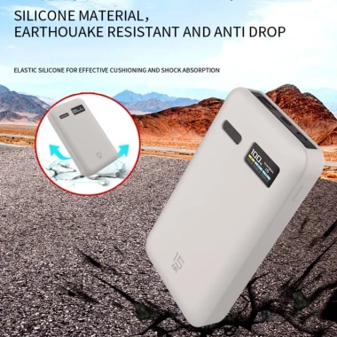 Ốp Silicon Bảo Vệ Pin Dự Phòng CUKTECH 15.000mAh 100W - Chống Sốc, Bụi, Du Lịch