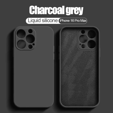 Ốp silicon lỏng mềm bảo vệ ống kính iPhone 11‑15 Pro Max, chống sốc, trọn bộ