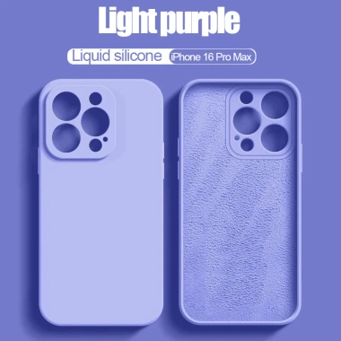 Ốp silicon lỏng mềm bảo vệ ống kính iPhone 11‑15 Pro Max, chống sốc, trọn bộ