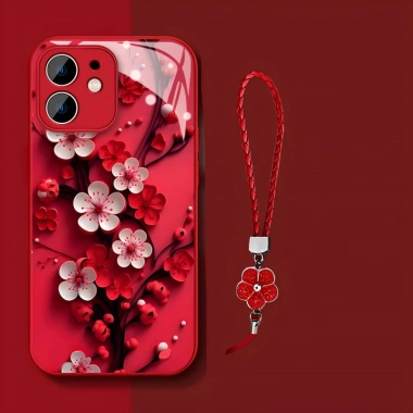 Ốp Thủy Tinh Hoa Đỏ Dây Đeo Tay Chống Rơi cho iPhone 16‑13 Pro Max – Đẹp, Tinh Tế, Phong Cách Mới – 98.199₫ Ốp Thủy Tinh Hoa Đỏ Dây Đeo Tay Chống Rơi cho iPhone 16‑13 Pro Max – Đẹp, Tinh Tế, Phong Cách Mới – 98.199₫